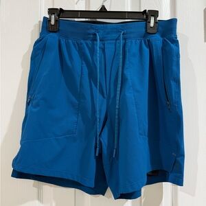 Lululemon Lined 7” Athletic Shorts with zippered pockets